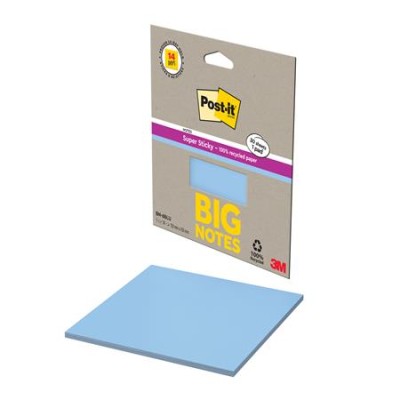 Öntapadó jegyzettömb, 152x152 mm, 30 lap, 3M POSTIT "Super Sticky", kék Öntapadó jegyzettömb, 152x152 mm, 30 lap, 3M POSTIT "Super Sticky", kék