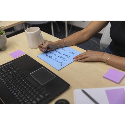 Öntapadó jegyzettömb, 152x152 mm, 30 lap, 3M POSTIT "Super Sticky", kék Öntapadó jegyzettömb, 152x152 mm, 30 lap, 3M POSTIT "Super Sticky", kék
