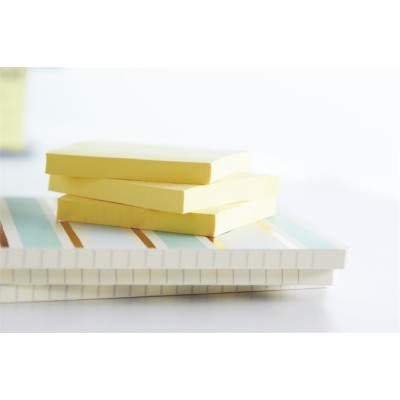 Öntapadó jegyzettömb, "Z", 76x76 mm, 16x100 lap, környezetbarát, 3M POSTIT, sárga