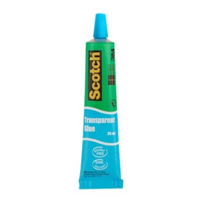 Ragasztógél, háztartási, átlátszó, 30 ml, 3M SCOTCH
