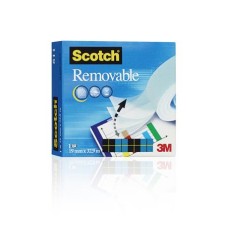 Ragasztószalag, 19 mm x 33 m, eltávolítható, 3M SCOTCH "Removable 811"