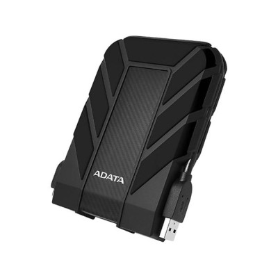 2,5" HDD (merevlemez), 1TB, USB 3.2 Gen1, ütésálló, ADATA "HD710P", fekete