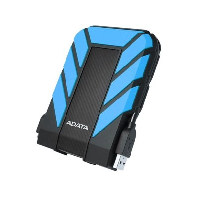 2,5" HDD (merevlemez), 1TB, USB 3.2 Gen1, ütésálló, ADATA "HD710P", kék