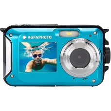 Fényképezőgép, kompakt, digitális, vízálló, AGFAPHOTO "WP8000", kék