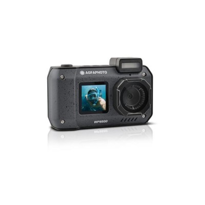 Fényképezőgép, digitális, vízálló, dupla kijelző, AGFAPHOTO Realishot "WP9500", fekete