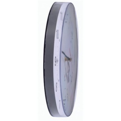 Falióra, 25 cm, ALBA "Classic", áttetsző szürke