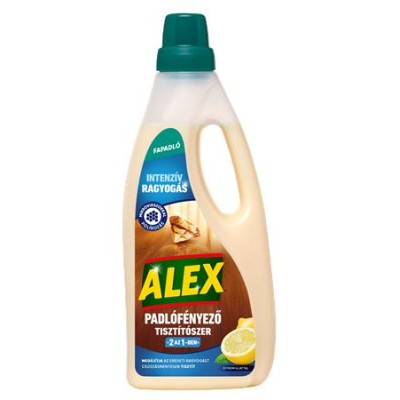Padlótisztító folyadék, fa felületre, 750 ml, ALEX "Extra ragyogás", kókusz illattal
