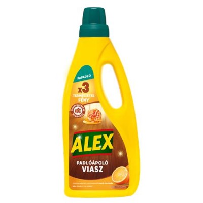 Padlóápoló viasz, színtelen, 750 ml, ALEX
