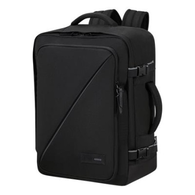 Hátizsák, kabin méret, 38l, M-es, AMERICAN TOURISTER "Take2Cabin", fekete