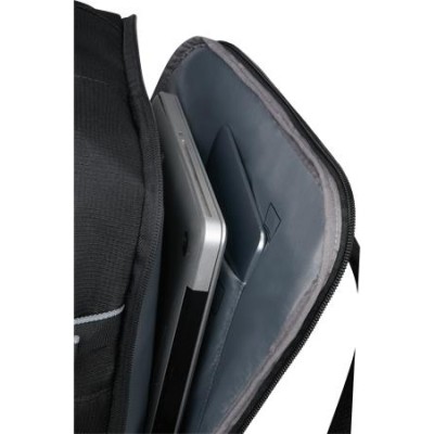 Hátizsák, kabin méret, 38l, M-es, AMERICAN TOURISTER "Take2Cabin", fekete