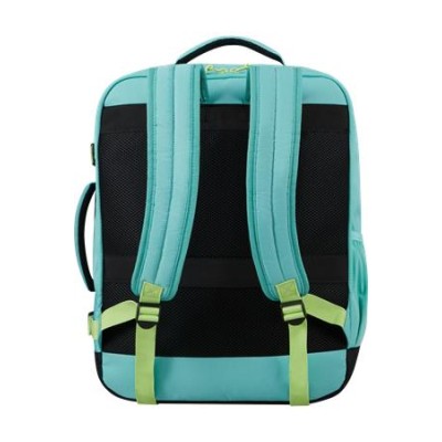Hátizsák, kabin méret, 38l, M-es, AMERICAN TOURISTER "Take2Cabin", türkiz/lime Hátizsák, kabin méret, 38l, M-es, AMERICAN TOURISTER "Take2Cabin", türkiz/lime
