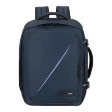 Hátizsák, kabin méret, 26,5l, S/M-es, AMERICAN TOURISTER "Take2Cabin", tengerészkék