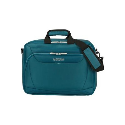 Utazótáska, kabin méret, 27l, 3 in 1, AMERICAN TOURISTER "SummerRide", zöldeskék