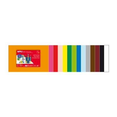 Moosgumi, 400x600 mm, APLI Kids "Eva Sheets", rózsaszín