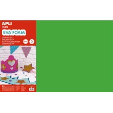 Moosgumi, 400x600 mm, APLI Kids "Eva Sheets", zöld