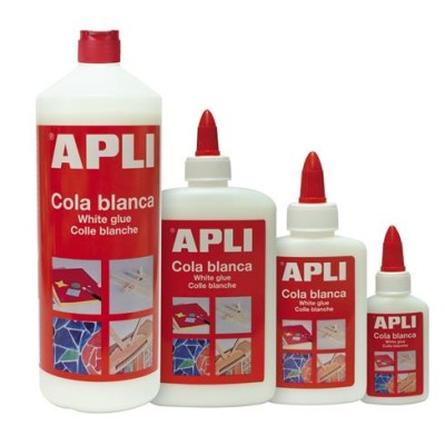Hobbiragasztó, 1000 g, APLI "White Glue"