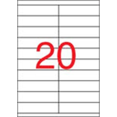 Etikett, univerzális, 105x29 mm, APLI, 2000 etikett/csomag