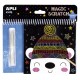 Képkarcoló füzet, APLI Kids "Magic Scratch", téli móka