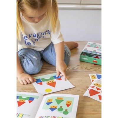 Geometriai matricás készlet, APLI Kids "Geometric", falvak