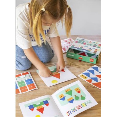 Geometriai matricás készlet, APLI Kids "Geometric", falvak