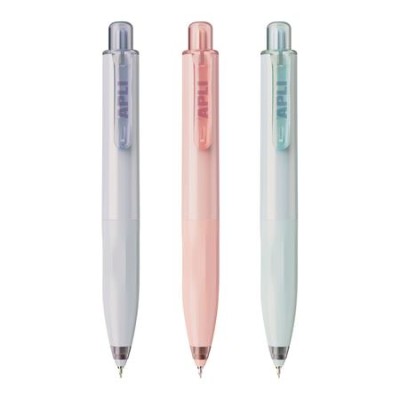 Mini zseléstoll, 0,5 mm, nyomógombos, APLI "Pocket Gel", vegyes pasztell színek