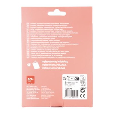 Gyémántmozaik mágnes készlet, APLI Kids "Craft Kit"