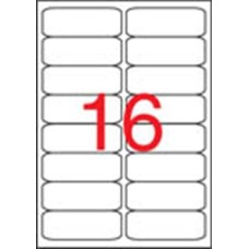 Etikett, univerzális, 99,1x34 mm, kerekített sarkú, APLI, 1600 etikett/csomag