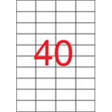 Etikett, univerzális, 52,5x29,7 mm, APLI, 4000 etikett/csomag