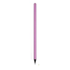 Ceruza, metál pink, rózsaszín SWAROVSKI® kristállyal, 14 cm, ART CRYSTELLA®