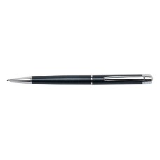 Golyóstoll, fekete "Lille Pen", fehér SWAROVSKI® kristállyal, 14cm, ART CRYSTELLA®