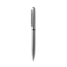 Golyóstoll, ezüst, "Oslo", black diamond SWAROVSKI® kristállyal, 13 cm, ART CRYSTELLA®