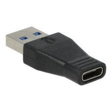 Adapter, USB-A apa/USB-C anya, AVAX "AD601 Connect+", fekete