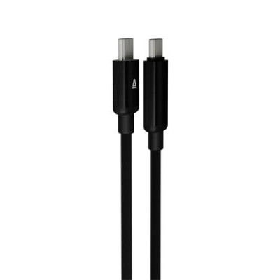 Töltőkábel, USB-C - USB-C, 60W, 1 m, AVAX "CB654 Pulsey", szürke Töltőkábel, USB-C - USB-C, 60W, 1 m, AVAX "CB654 Pulsey", szürke
