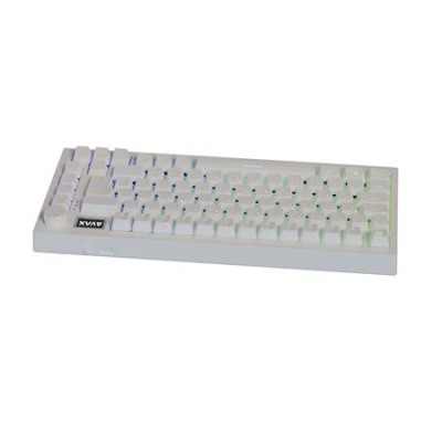 Billentyűzet, tri-mode kapcsolat, HUN, gaming, AVAX "GM02 PRO", fehér