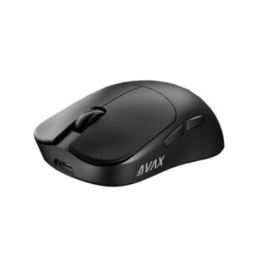 Egér, tri-mode kapcsolat, gaming, AVAX "LW02 PRO", fekete