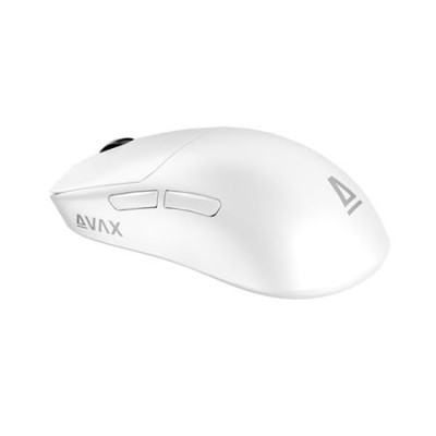 Egér, tri-mode kapcsolat, gaming, AVAX "LW02 PRO", fehér