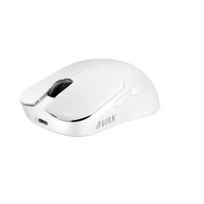 Egér, tri-mode kapcsolat, gaming, AVAX "LW02 PRO", fehér