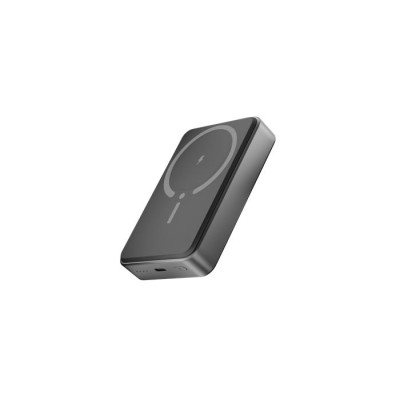 Power bank, mágneses (vezeték nélküli), 10.000mAh, AVAX "PB300 Freely", fekete Power bank, mágneses (vezeték nélküli), 10.000mAh, AVAX "PB300 Freely", fekete