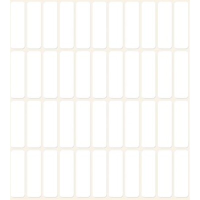 Etikett, 32x10 mm, kézzel írható, kerekített sarkú, AVERY ZWECKFORM, 1144 etikett/csomag