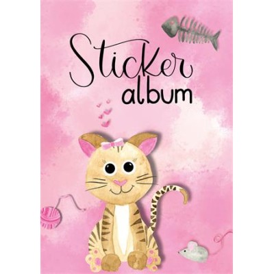 Matricagyűjtő album, A5, AVERY ZWECKFORM, cica