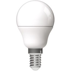 LED izzó, E14, kisgömb, G45, 6,5W, 806lm, 3000K, AVIDE