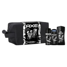 Karácsonyi ajándékcsomag férfiaknak neszeszerrel, AXE "Black"