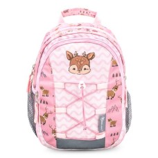 Hátizsák, cipzáras, BELMIL "Mini Kiddy Woodland animal Deer", rénszarvas