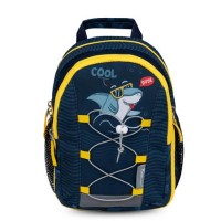 Hátizsák, cipzáras, BELMIL "Mini Kiddy Cool Dude", cápa