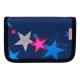Tolltartó, klapnis, cipzáras, BELMIL "Sparkling Star", kék, csillagok