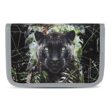 Tolltartó, klapnis, cipzáras, BELMIL "Black Panther", fekete párduc
