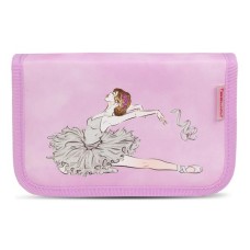Tolltartó, klapnis, cipzáras, BELMIL "Ballerina", lila, balerina