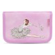 Tolltartó, klapnis, cipzáras, BELMIL "Ballerina", lila, balerina