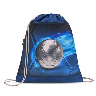 Tornazsák, BELMIL "Football 4", kék, foci