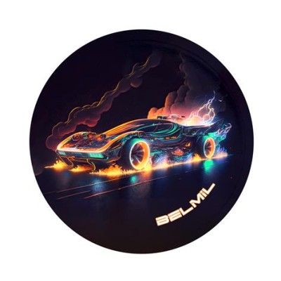 Matrica, tépőzáras, Classy Plus táskához, BELMIL "Gamer"